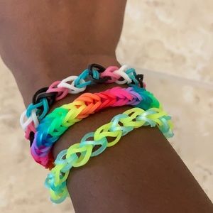Rainbow loom bracelets
